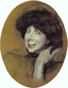 Portrait Of Anna Staal 1910