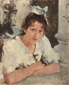 Portrait Of Praskovya Mamontova 1889