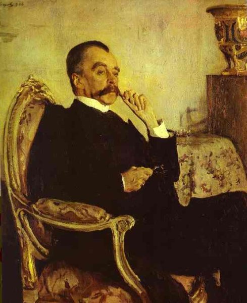 Portrait Of Prince Vladimir Golitsyn 1906