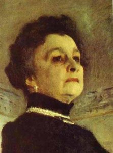 Portrait Of The Actress Maria Yermolova Detail 1905