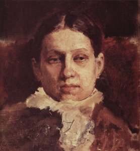 Portrait Of Vera Repina 1881