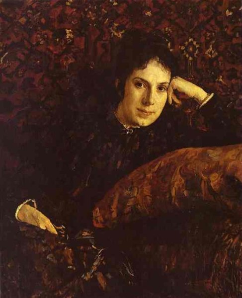 Portrait Of Yekaterina Chokolova 1887