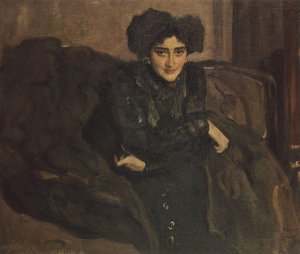 Portrait Of Yevdokia Morozova 1908