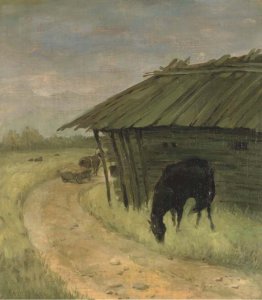 Study for 'October, Domotkanovo'