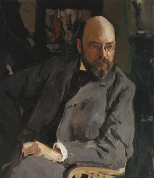 Portrait of the Artist I.S. Ostroukhov