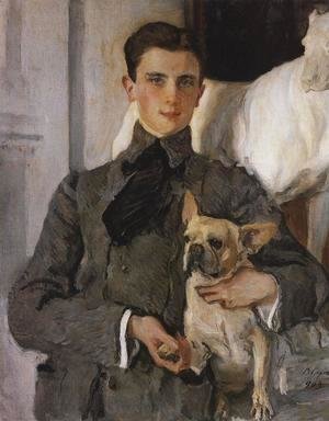 Portrait of Count Feliks Feliksovich Sumarokov-Yelstov (1887-1967) later Prince Yusupov, 1903